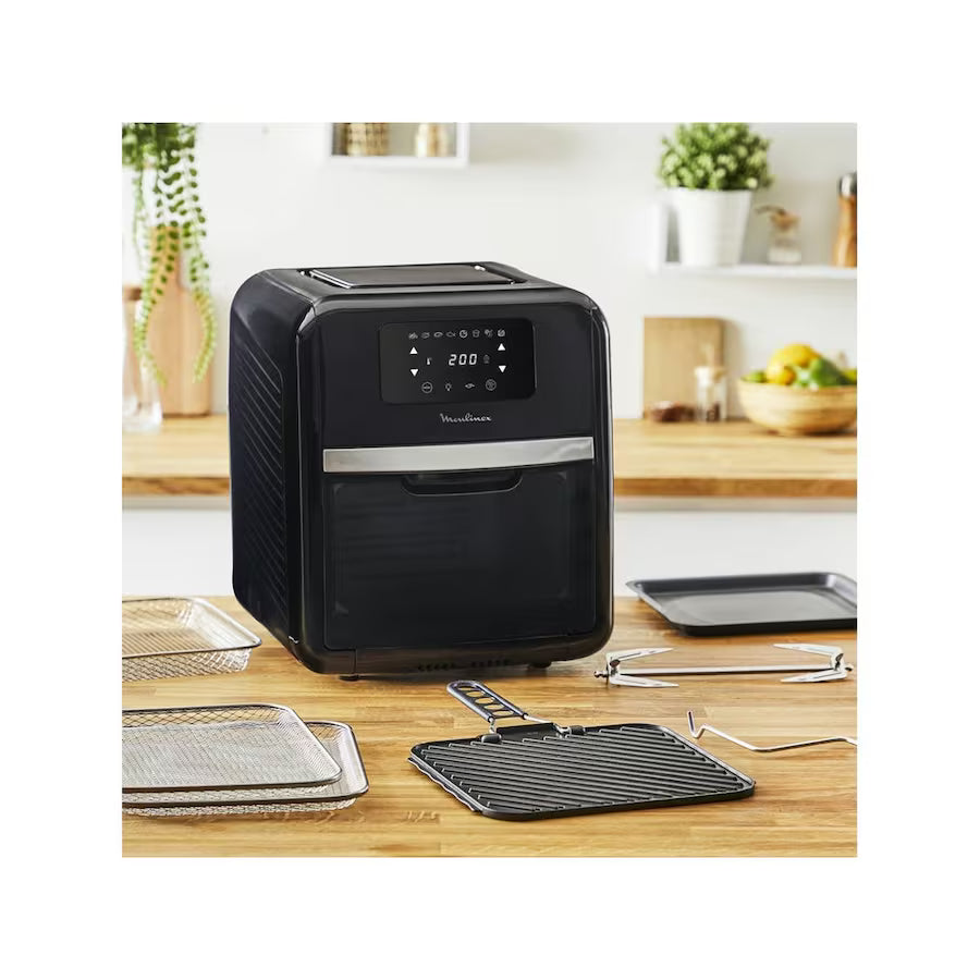 Luftfritteuse und Ofen Moulinex Easy Fry Ofen & Grill AL501810 9 in 1 Ölfrei 2000W 11 Liter Fassungsvermögen-Schwarz