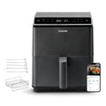 Cosori Dual Blaze Chef Edition ölfreie Fritteuse mit 1700W 360 ThermoIQ System - Schwarz