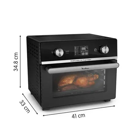 Leicht Braten, 20L, Vierluftfritteuse, Schwarz